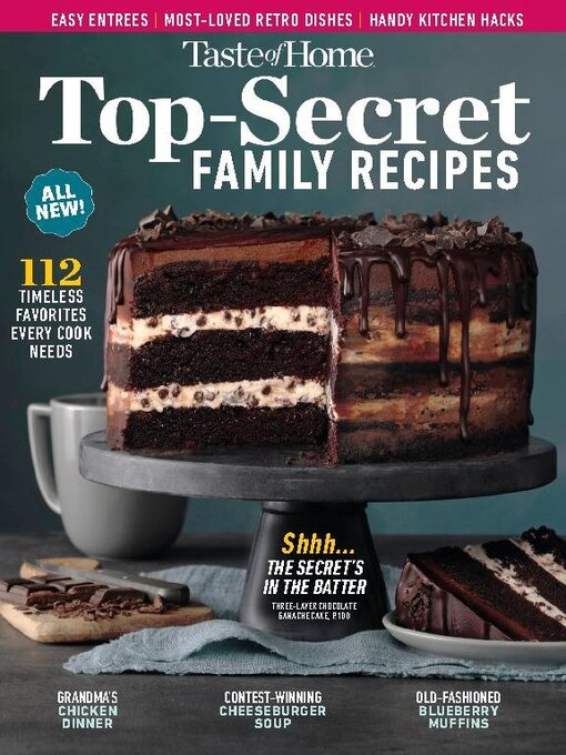 Title details for Top Secret Family Recipes  by Trusted Media Brands Inc. - Available